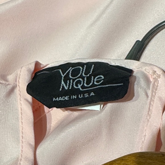 Vintage Pink Blouse with Emblem - Picture 2 of 5